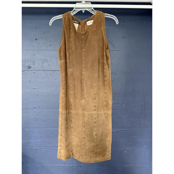 Mario Valentino Tan Mini Dress - Picture 2 of 10